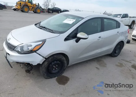 2016 Kia Rio Lx z USA, uszkodzony, nr VIN KNADM4A31G6660140